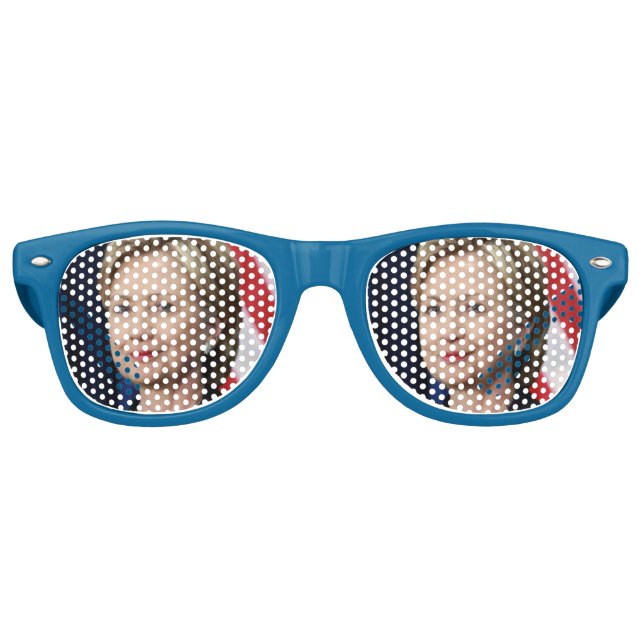 Hillary Clinton Sonnenbrille (Vorderseite)