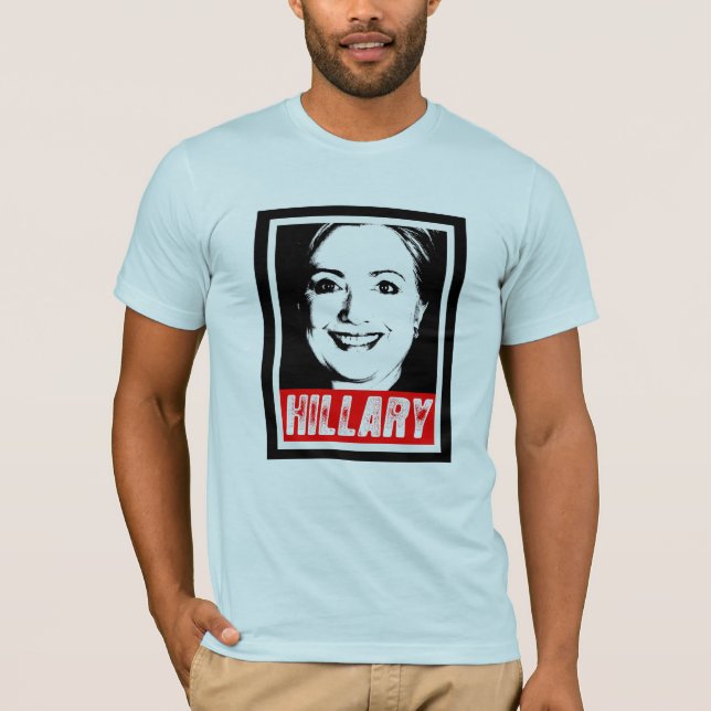 HILLARY CLINTON-TINTE ART.png T-Shirt (Vorderseite)