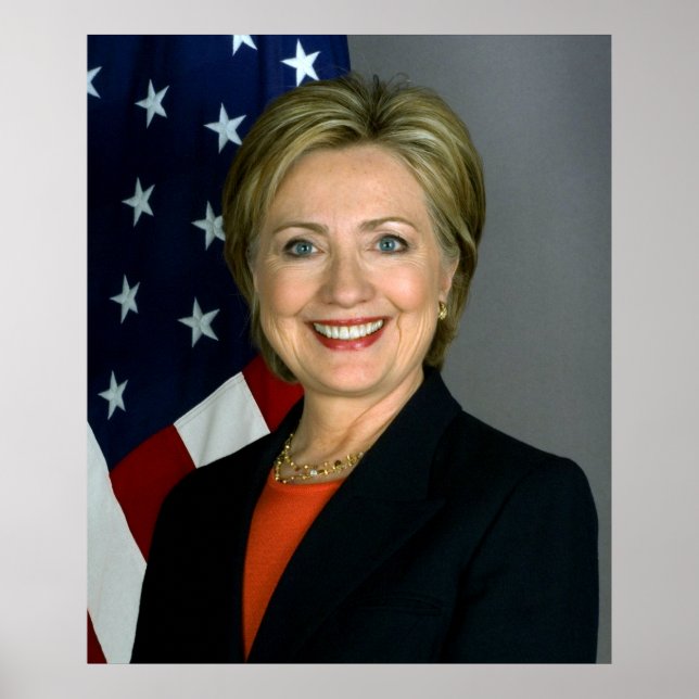 Hillary Clinton Value Poster Paper (Vorne)