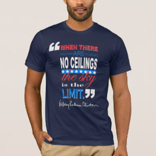 Hillary Clinton "wenn es keine Decken" Zitat gibt T-Shirt