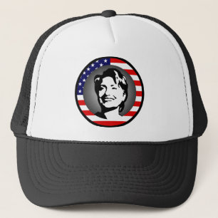 Hillary Clinton: wir Flagge: Truckerkappe