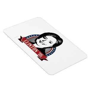 HILLARY CLINTON, ZUM VON VON IM JAHRE 2016 - .PNG MAGNET