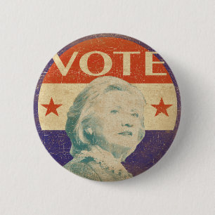 Hillary Clintonwahl-Knopf 2016 Button