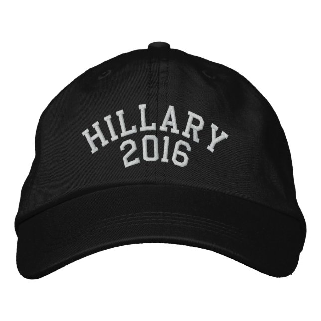 Hillary für den Präsidenten 2016 Bestickte Kappe (Vorderseite)