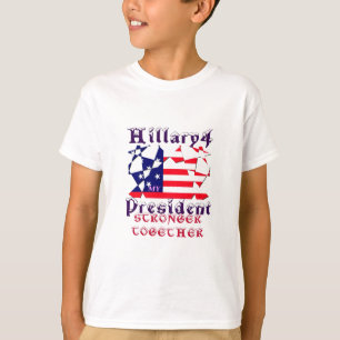 Hillary für den US-Präsidenten Wir sind enger zusa T-Shirt
