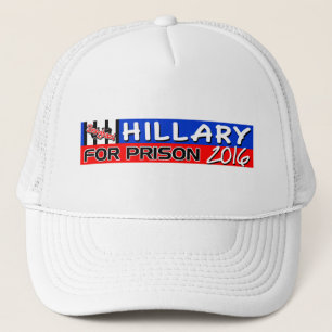 Hillary für Gefängnis 2016! Truckerkappe