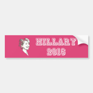 Hillary für Präsidenten Autoaufkleber 2016
