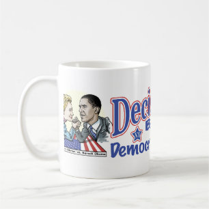 Hillary gegen Obama-Tasse Kaffeetasse