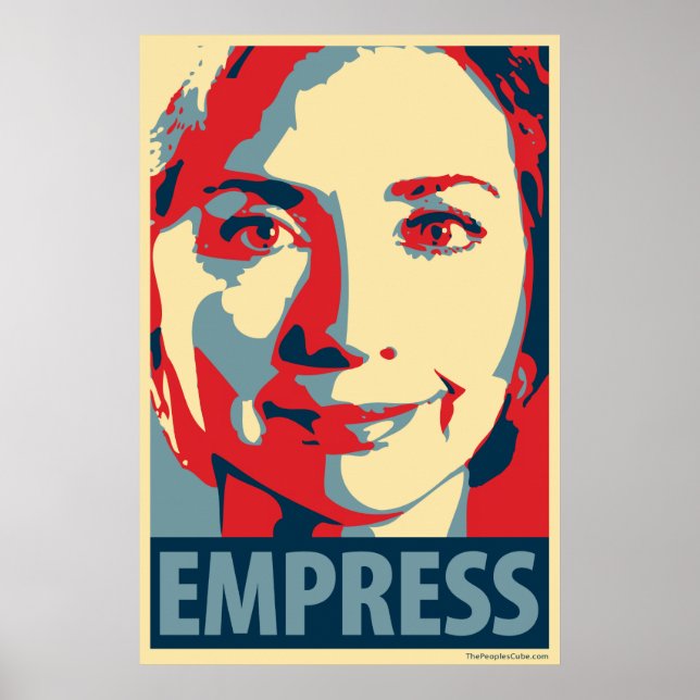 Hillary (impératrice) : Poster parodique d'Obama (Devant)