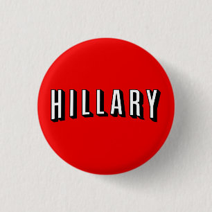Hillary-Knopf: Clinton für Präsidenten 2016 Button