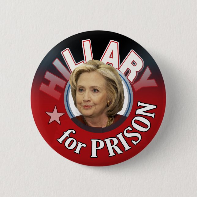 Hillary Liar für Haft Button (Vorderseite)