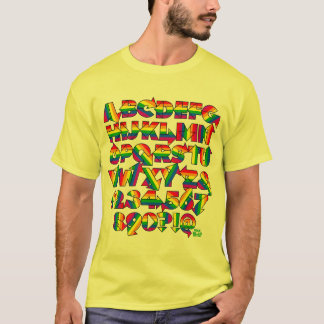 Hillary-Regenbogen-T - Shirt, gelb T-Shirt