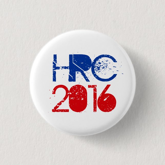 Hillary Rodham Clinton 2016 Button (Vorderseite)