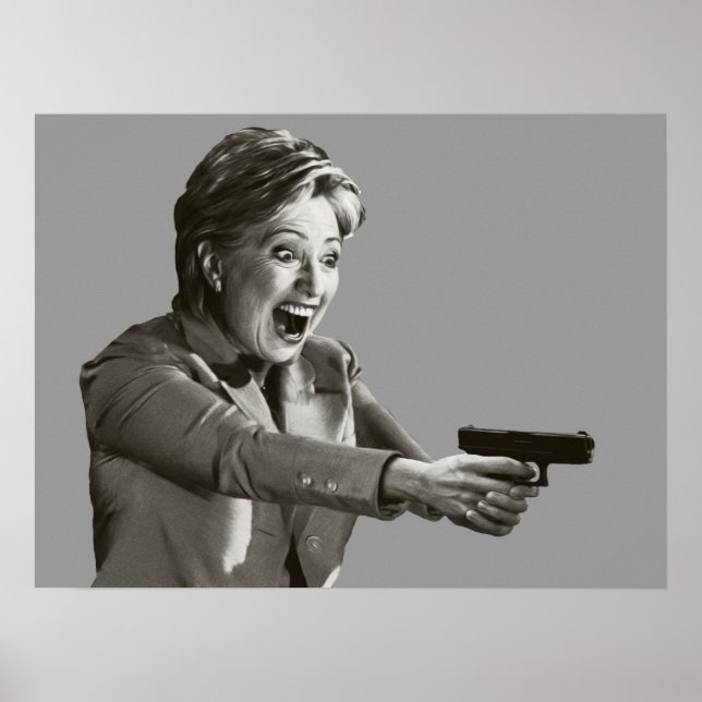 Hillary Shooter Poster (Vorne)