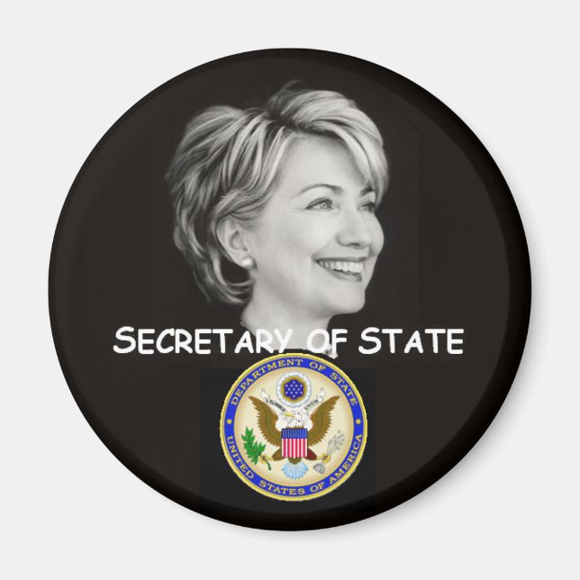 Hillary Staat Magnet (Vorne)