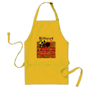 Hillary USA for President wir sind Customizing-Pro Schürze