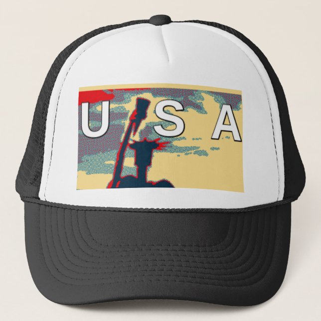 Hillary USA wir gemeinsam stärker Truckerkappe (Vorderseite)