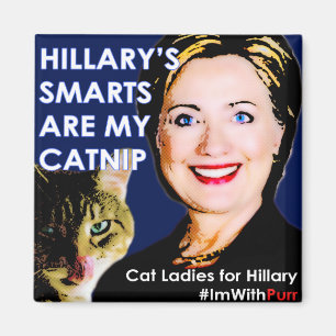 Hillarys Smarts-Katzenminzen-Magnet Magnet