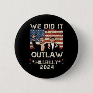 Hillbilly 2024 Trump Vance Wir haben es verboten Button