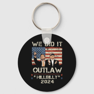 Hillbilly 2024 Trump Vance Wir haben es verboten Schlüsselanhänger