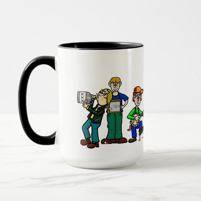 Hillbilly Jug Band Mug (Gauche)