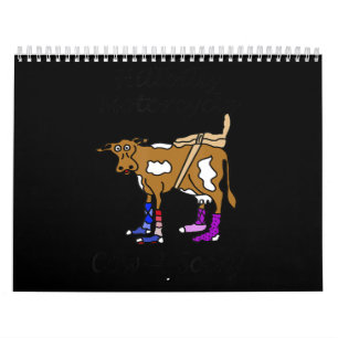 Hillbilly Motorrad lustige Kuh Geschenk für Biker Kalender