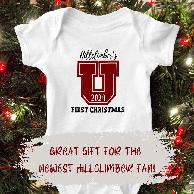Hillclimbers erstes Weihnachtsfest individuell anp Baby Strampler (Von Creator hochgeladen)