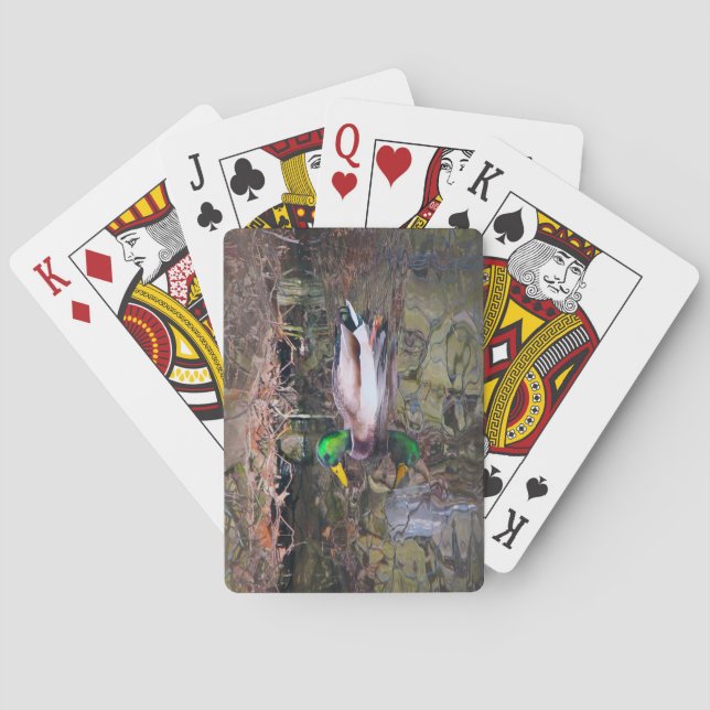Hillcrest Ente Spielkarten (Rückseite)