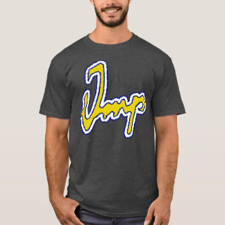 Hillman Imp 1960er Klassiker Blau und Gold T-Shirt