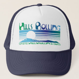 Hills Rolling Trucker Hut mit Sunset Design Truckerkappe