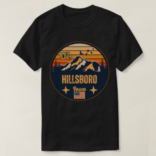 Hillsboro, Iowa Ia, Vereinigte Staaten T-Shirt