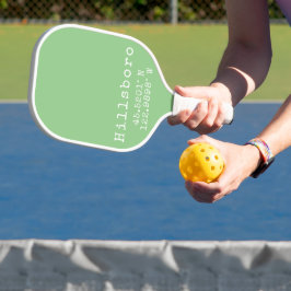 Hillsboro Oregon Latitude Longitude Pickleball Schläger