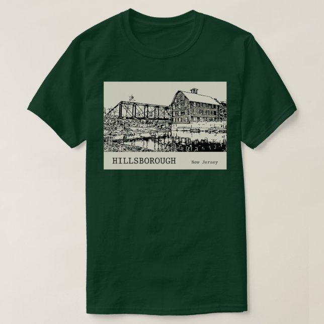 Hillsborough New Jersey 1 T-Shirt (Design vorne)