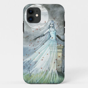 Hillside Ghost Paranormal Gotische Fantasie Kunst iPhone 11 Hülle
