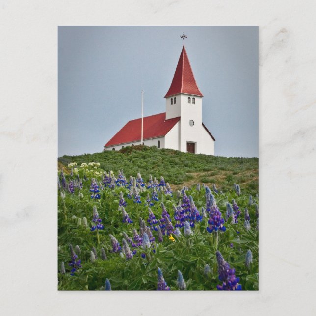 Hilltop Church Postkarte (Vorderseite)