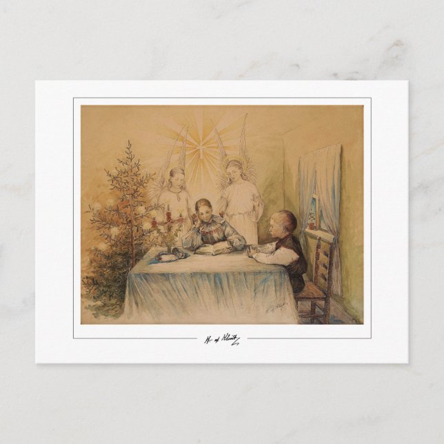 Hilma af Klint #155 - Fine Art Postkarte (Vorderseite)