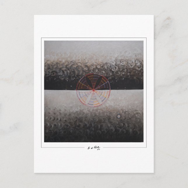 Hilma af Klint #68 - Fine Art Postkarte (Vorderseite)