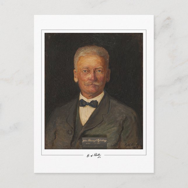 Hilma af Klint #8 - Fine Art Postkarte (Vorderseite)