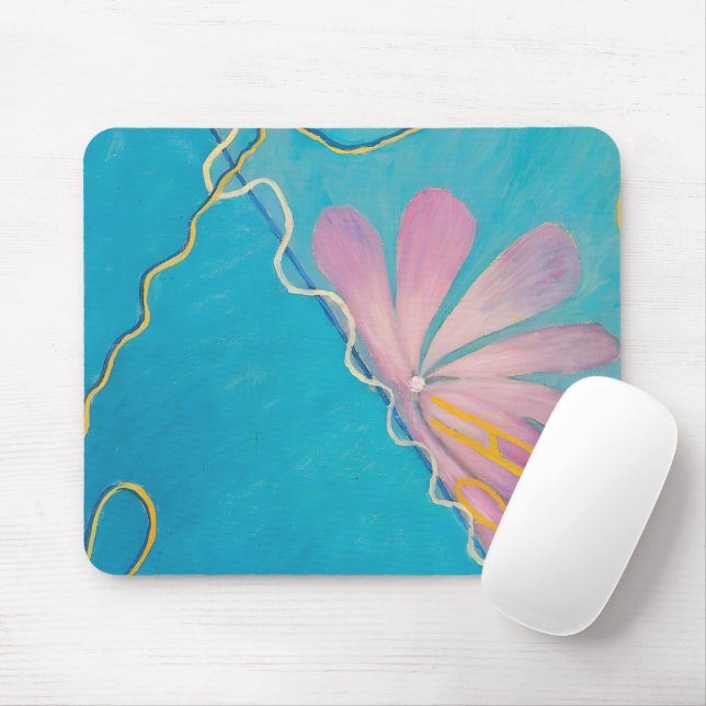 Hilma af Klint | Abstrakte Vintage Liebe - Eros I Mousepad (Mit Mouse)