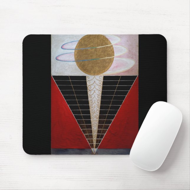 Hilma af Klint - Altarpiece II Mousepad (Mit Mouse)