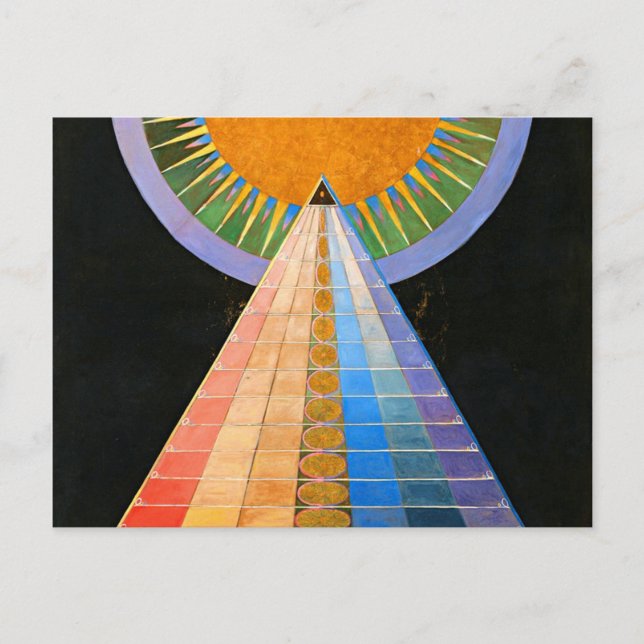 Hilma Af Klint Altarpiece No 1 Postkarte (Vorderseite)