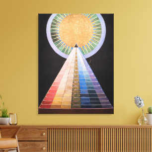 Hilma Af Klint, Altarpiece Nr.1, Abstrakt Art Leinwanddruck