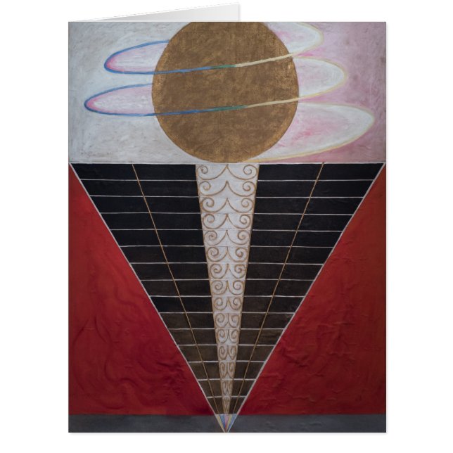 Hilma Af Klint, Altarpiece Nr.2, Abstrakt Art (Vorderseite)