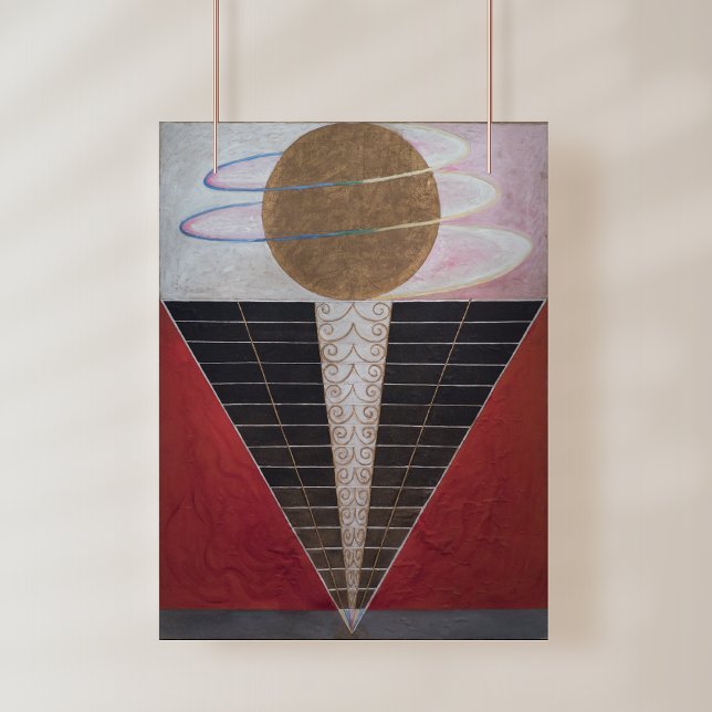 Hilma Af Klint, Altarpiece Nr.2, Abstrakt Art Fotodruck (Von Creator hochgeladen)