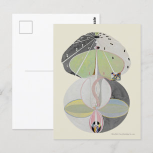Hilma af Klint - Baum der Erkenntnis, Nr. 5 Postkarte