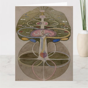 Hilma Af Klint, Baum des Wissens Nr. 1 Abstrakte K Karte