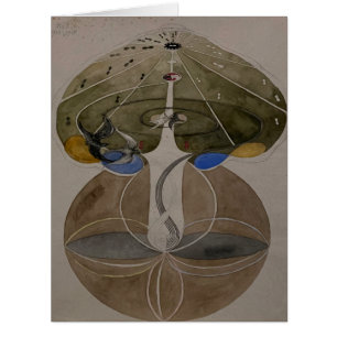 Hilma Af Klint, Baum des Wissens Nr. 2 Abstrakte K