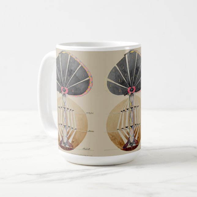 Hilma af Klint - Baum des Wissens, Nr. 3 Kaffeetasse (Vorderseite Links)
