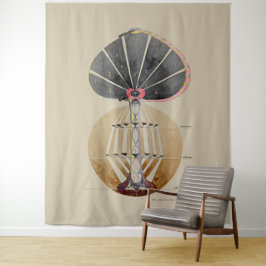 Hilma af Klint - Baum des Wissens, Nr. 3 Wandteppich