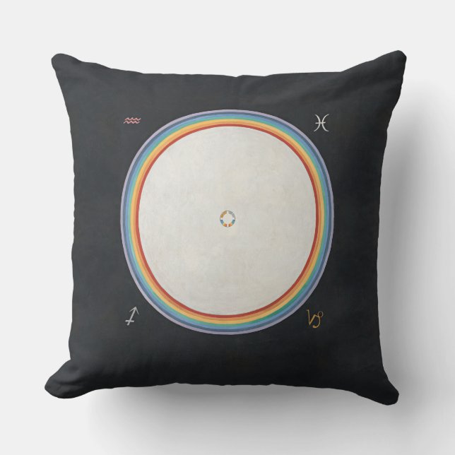 Hilma af Klint Big Bang  Kissen (Vorderseite)
